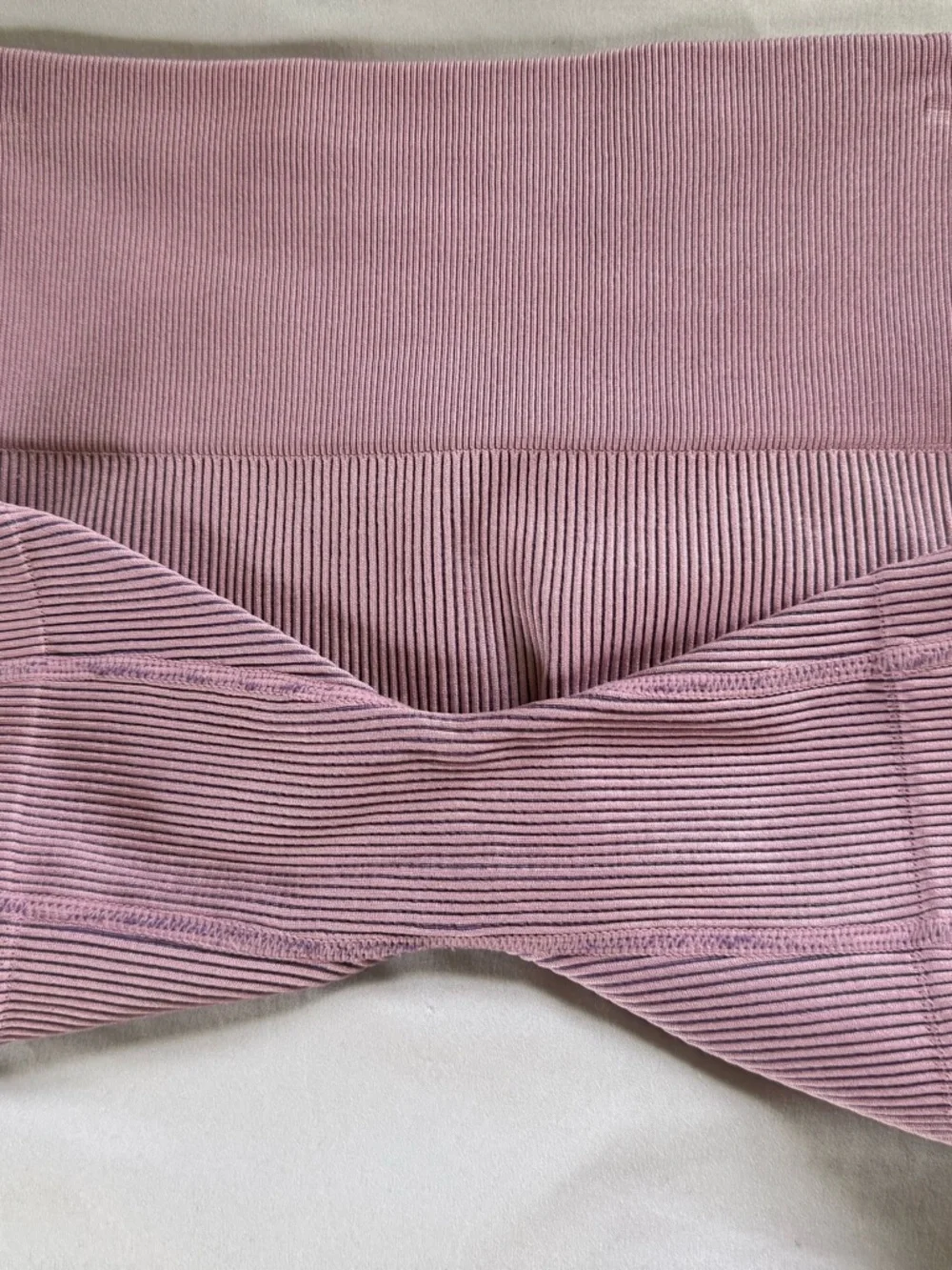 Colsie High-Waist Ribbed Shorts - Picture 3 of 4